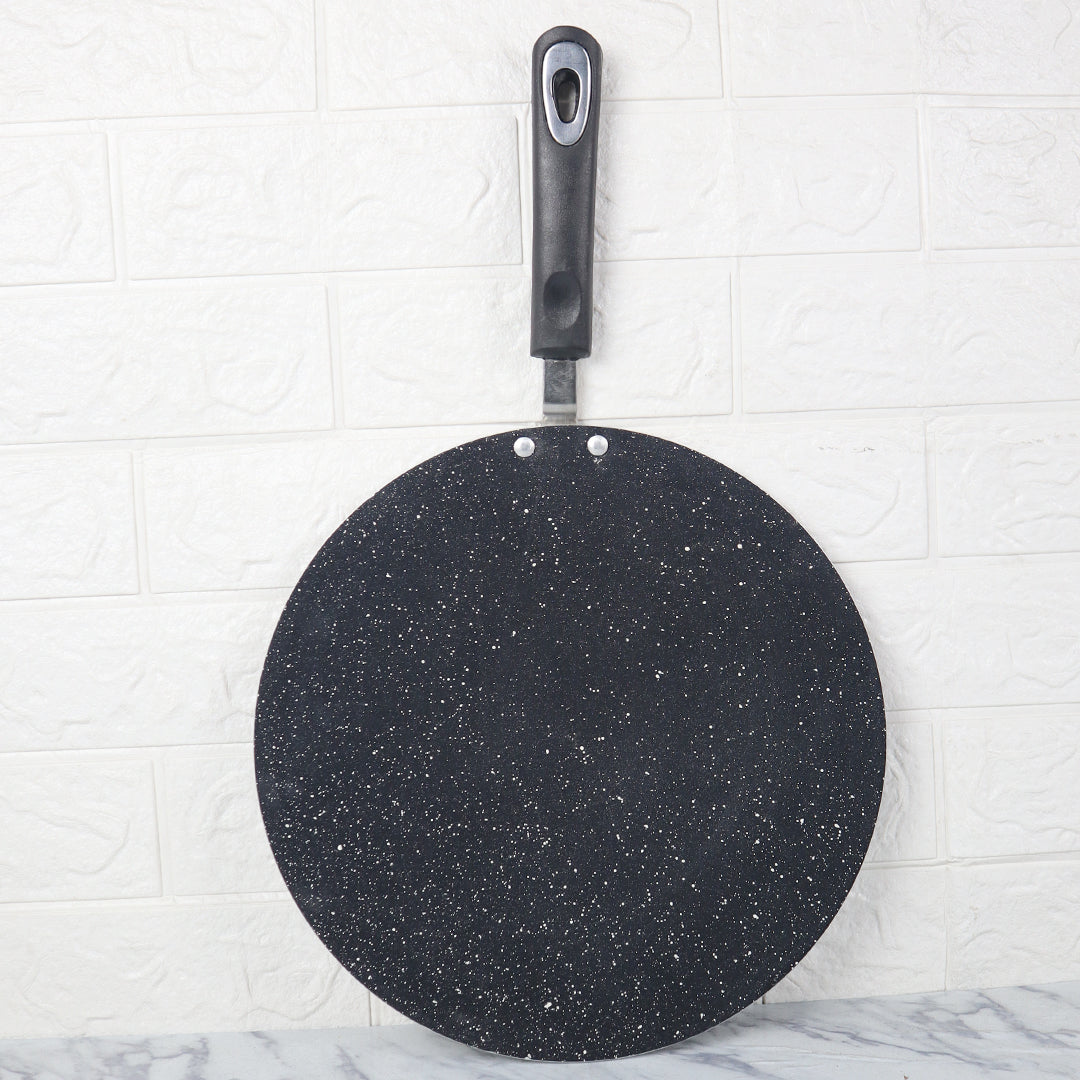 Non Stick Marble Coated Griddle Black