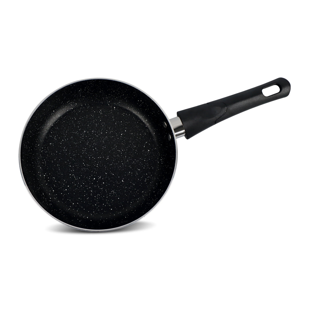 Black Marble Coated Royal Frying Pan