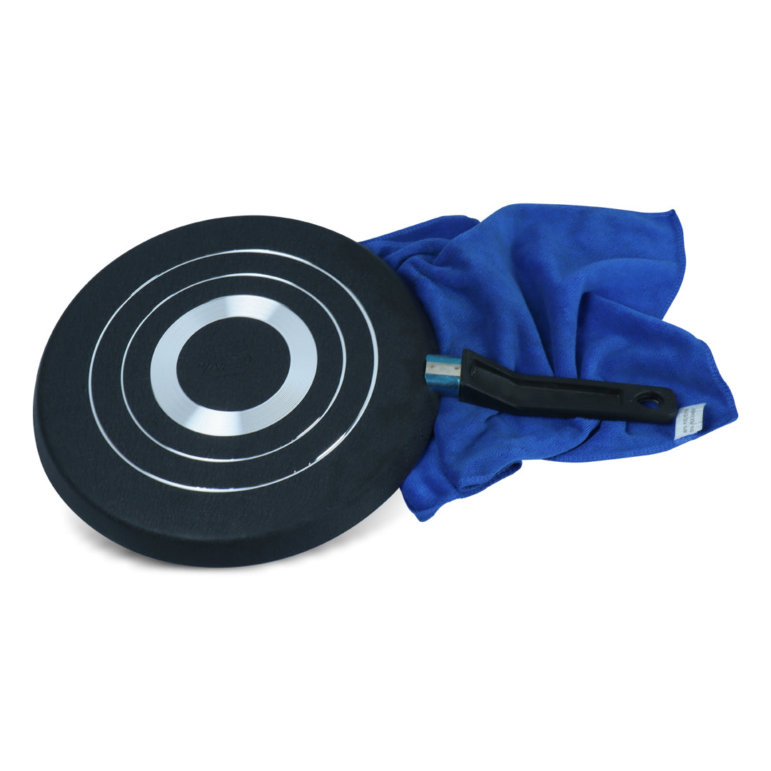 Black Marble Coated Hot Plate