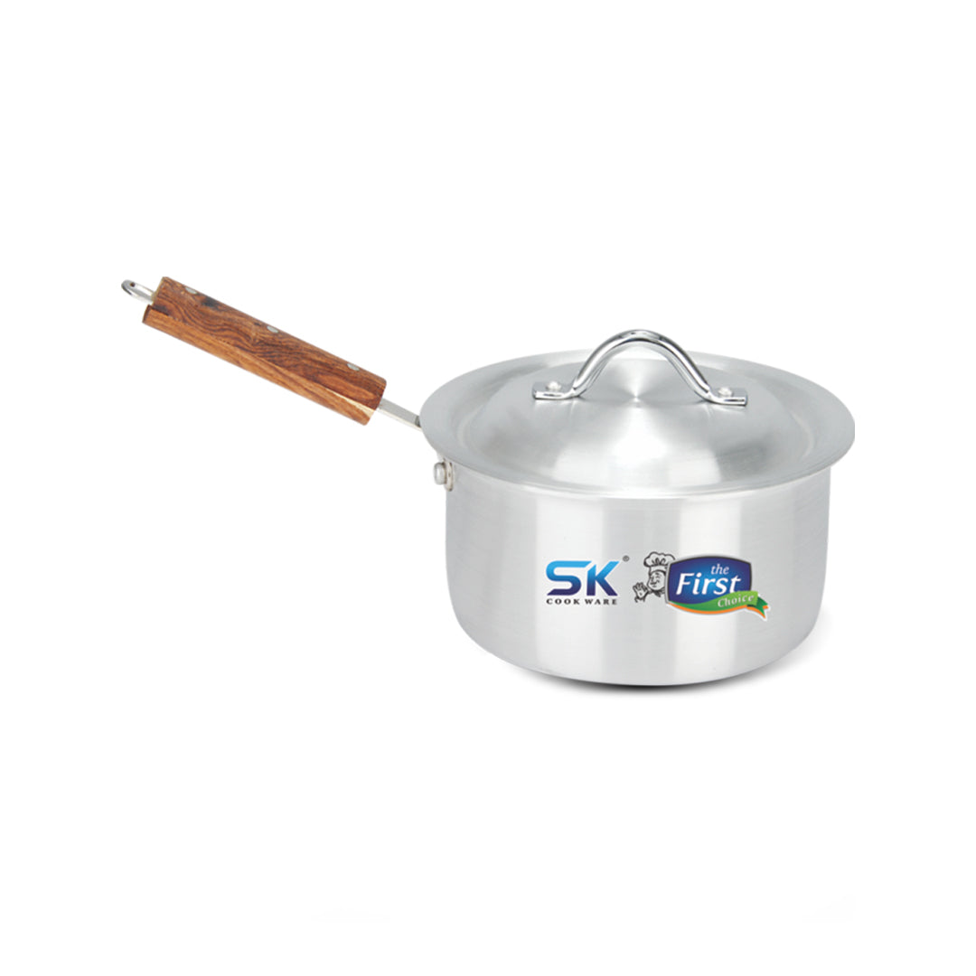 Aluminum Sauce Pan with With Wooden Handle