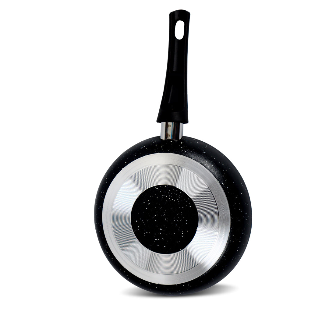 Black Marble Coated Royal Frying Pan