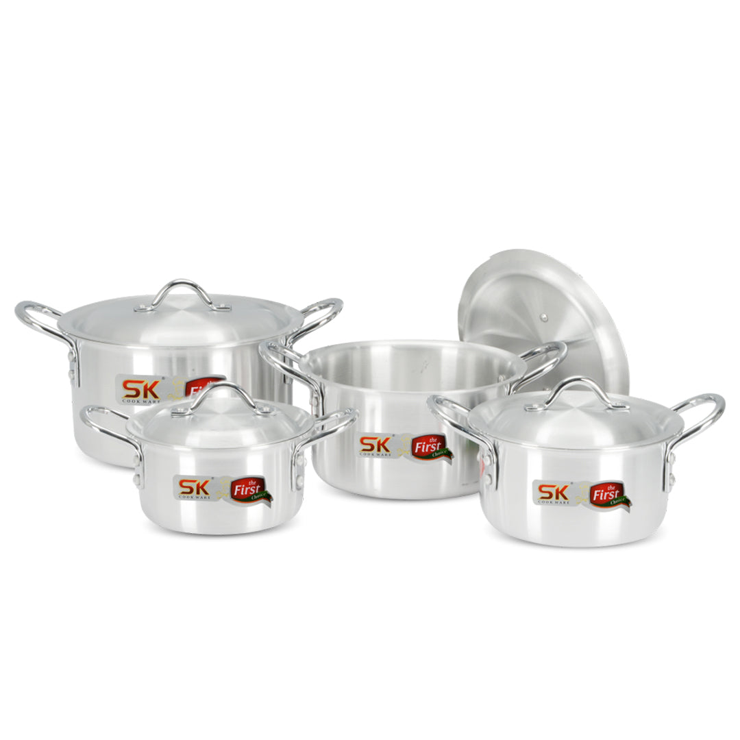 Aluminum Classic Casserole Set - 26 to 33 cm