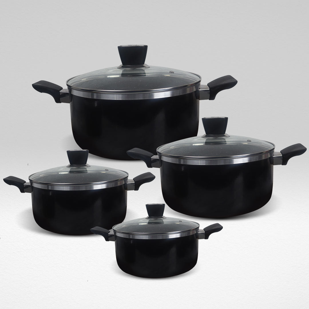 Non Stick Casserole Set Heavy 1/5