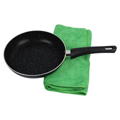 Black Marble Coated Royal Frying Pan