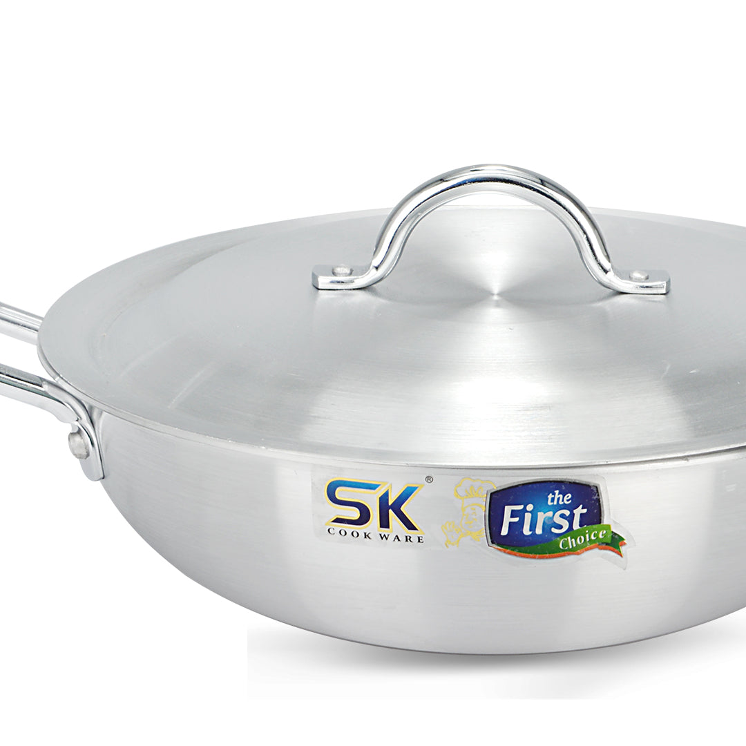 Aluminum Wok Set - 23 to 33 cm