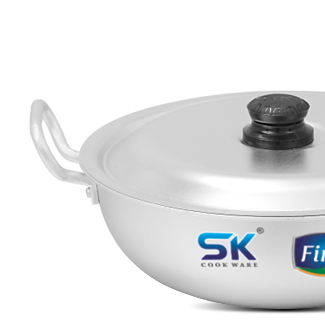 Anodize Round Wok