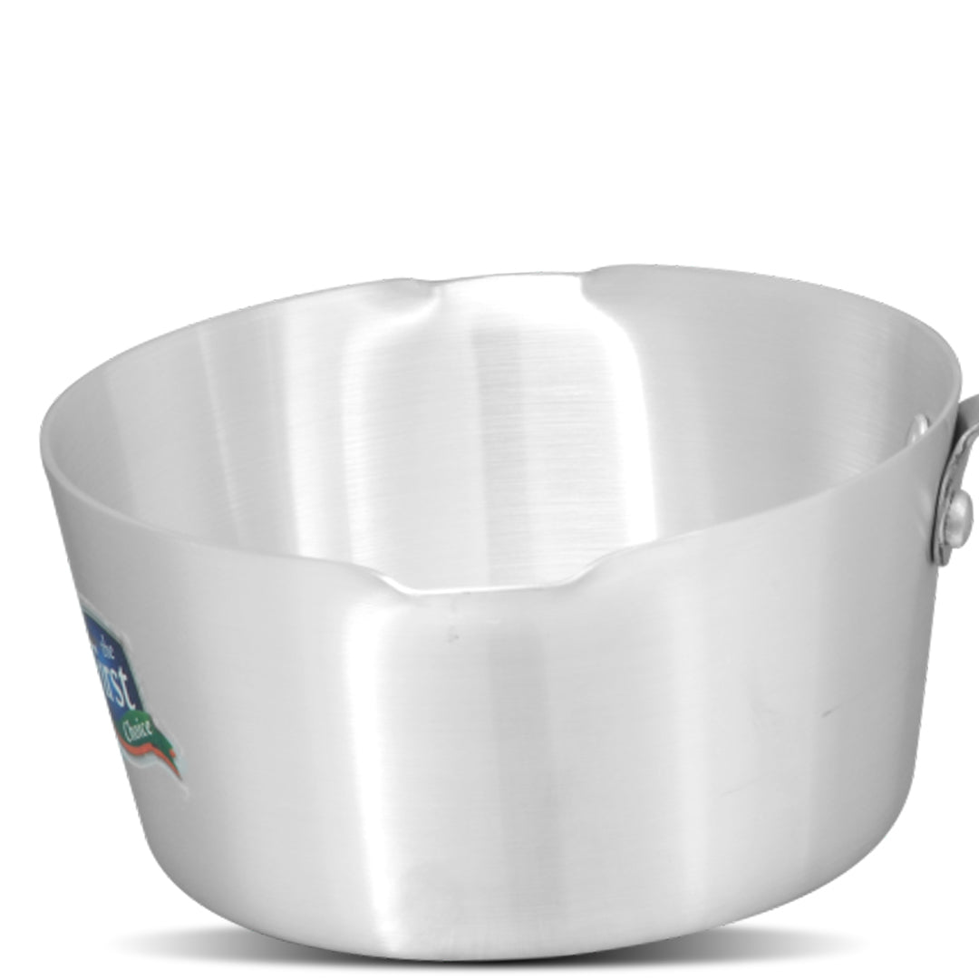 Aluminum Double Spout Milk Pan / Tea Pan