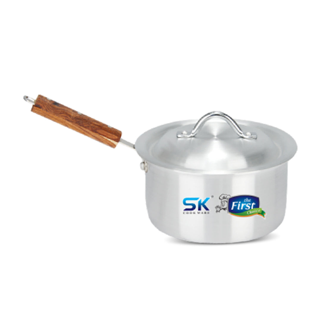 Aluminum Sauce Pan with With Wooden Handle