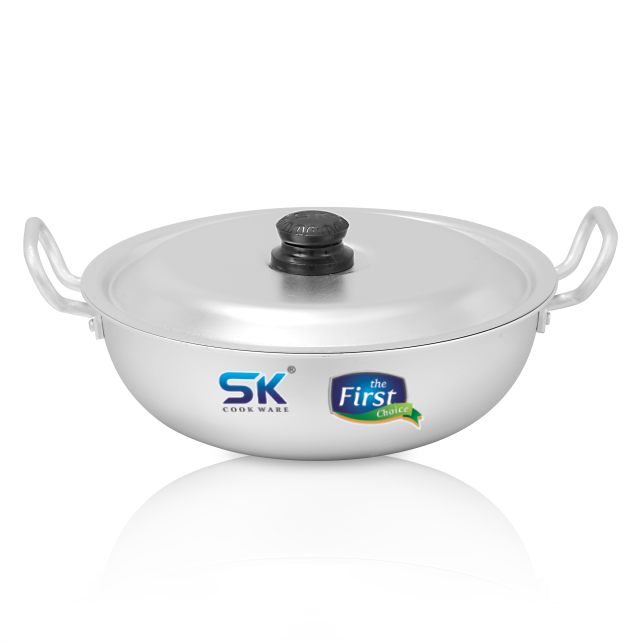 Anodize Round Wok