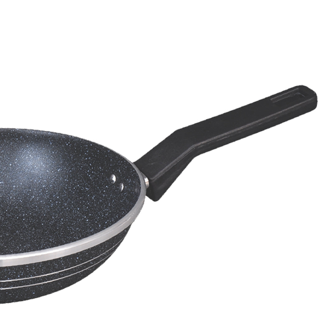 Forged Deep Frypan Black