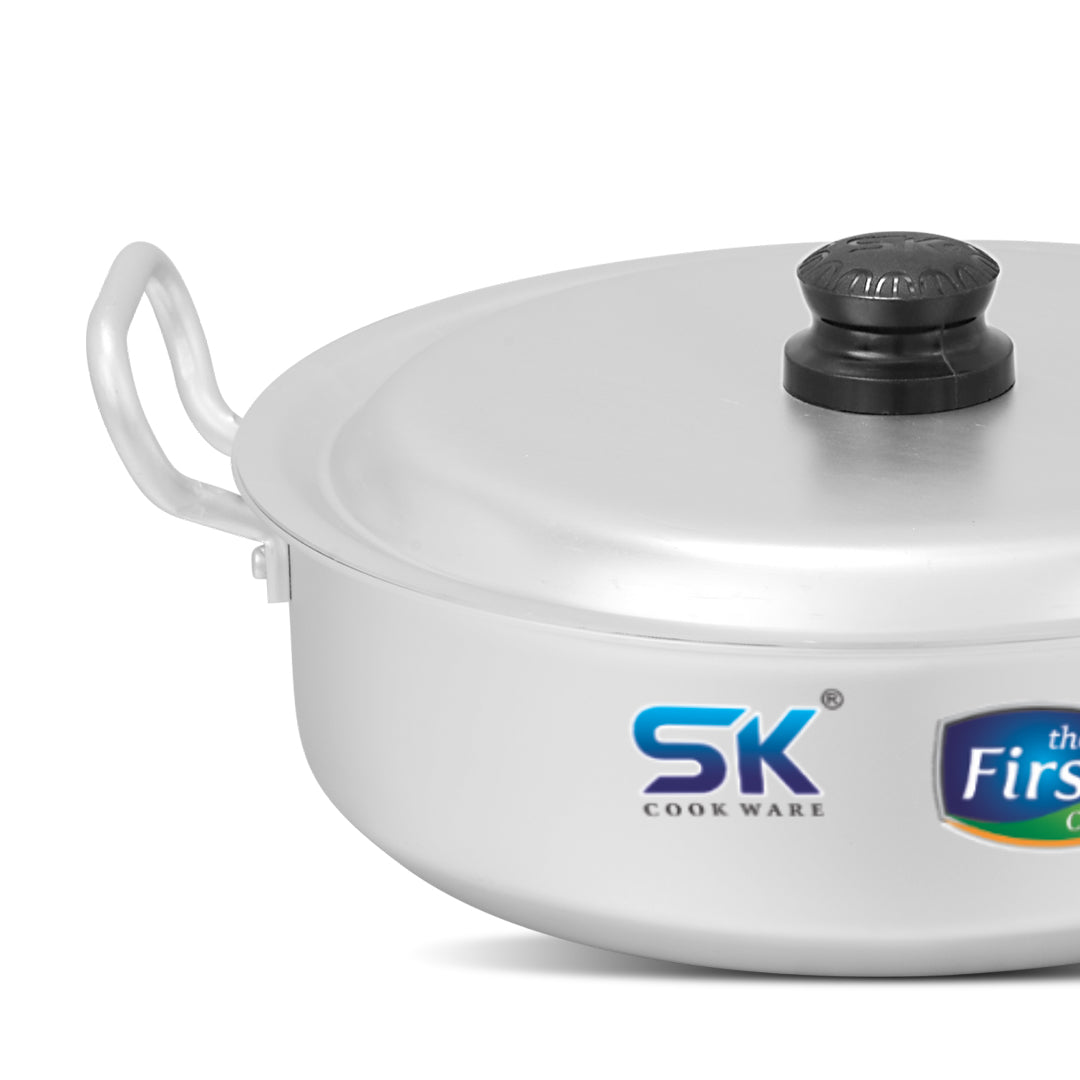 Anodize Flat Wok