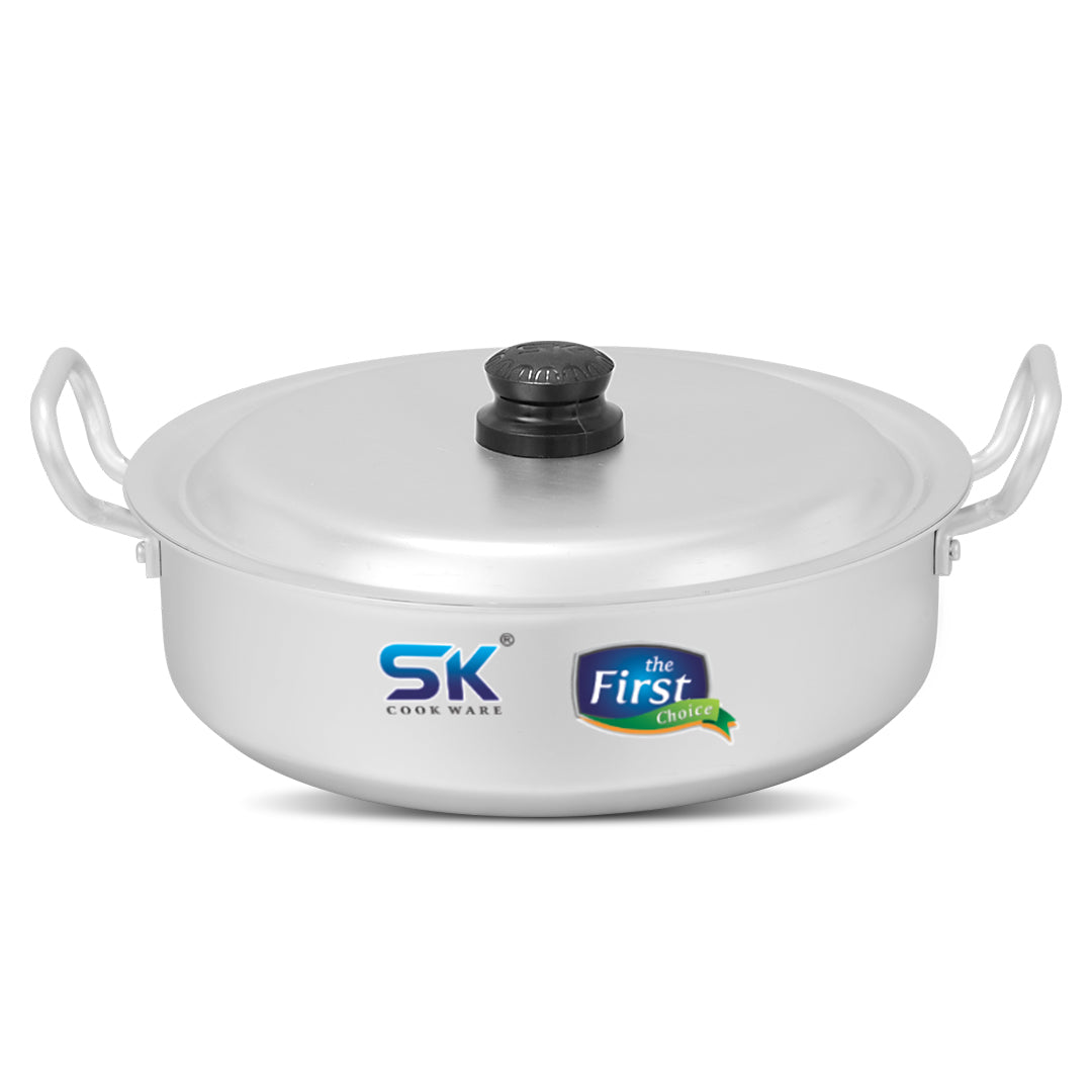 Anodize Flat Wok